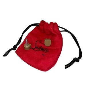 Christian Louboutin Heel Tips + Pouch